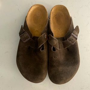 Birkenstock Boston - chocolate brown - 41